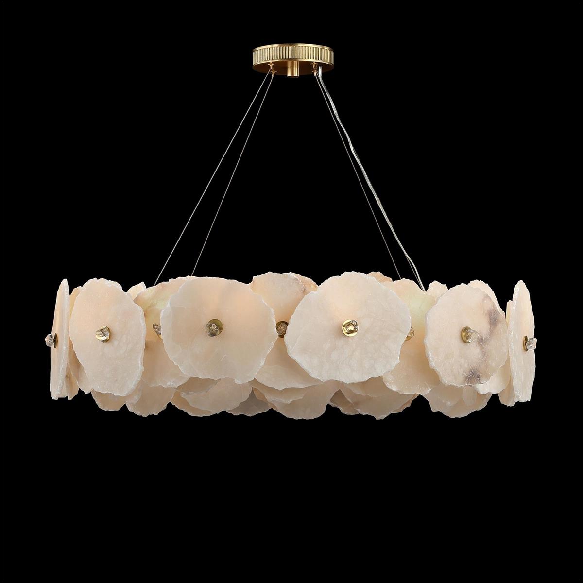 16-Light Alabaster Cluster Chandelier / Default Title