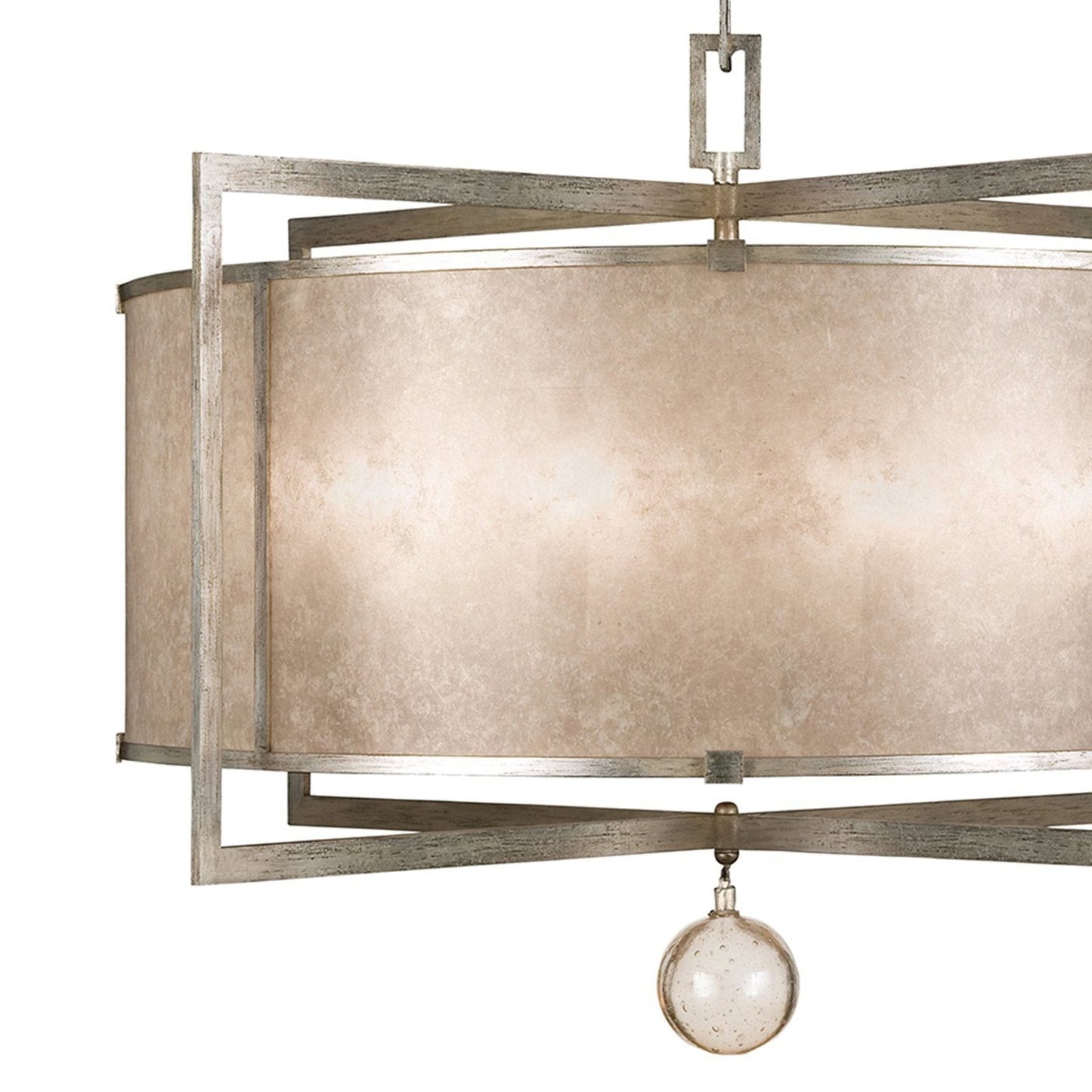 40-Inch Mica Shade Round Pendant