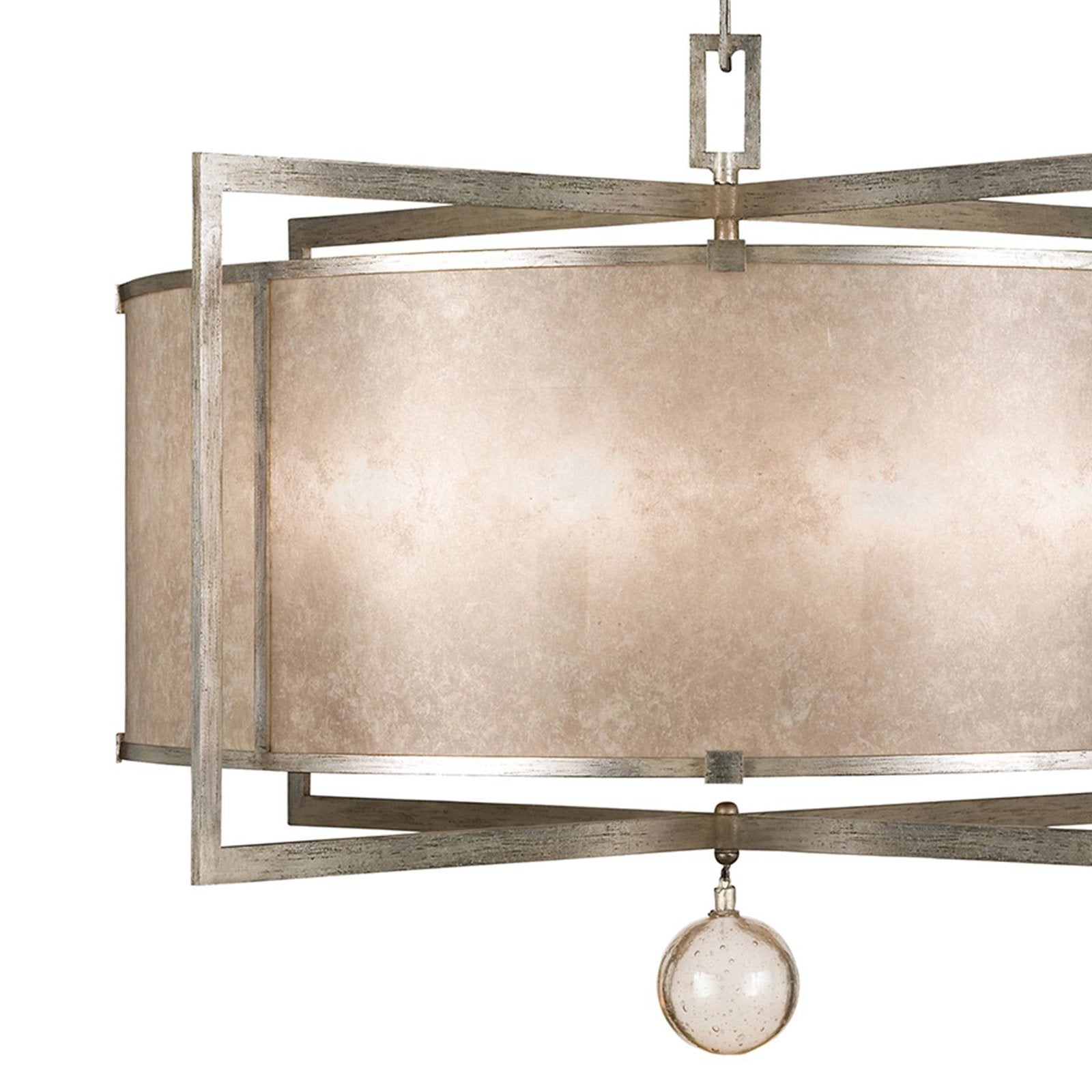 40-Inch Mica Shade Round Pendant