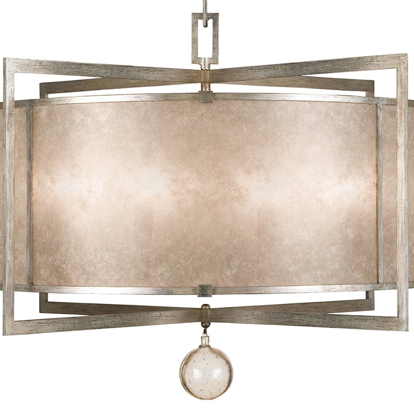 40-Inch Mica Shade Round Pendant