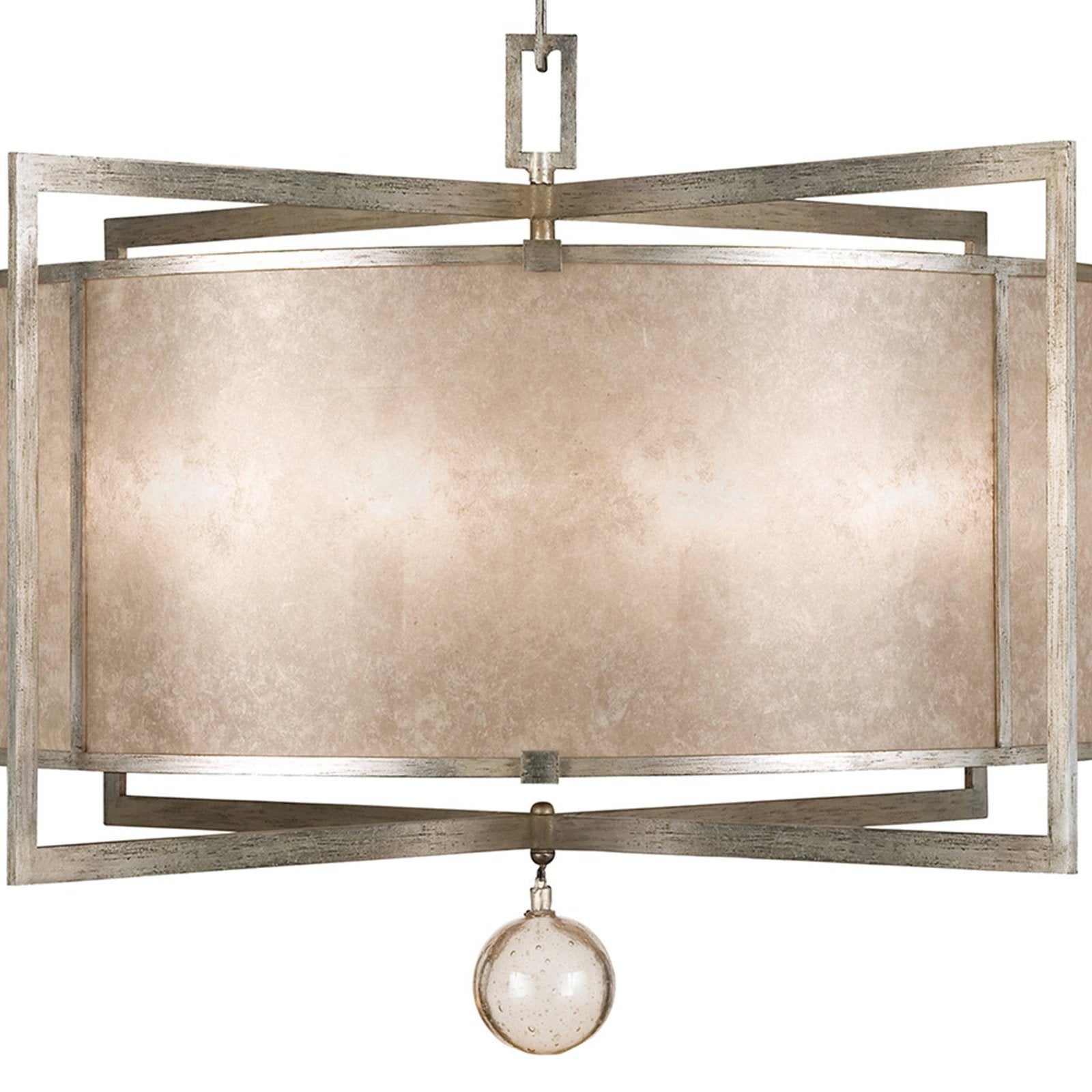 40-Inch Mica Shade Round Pendant