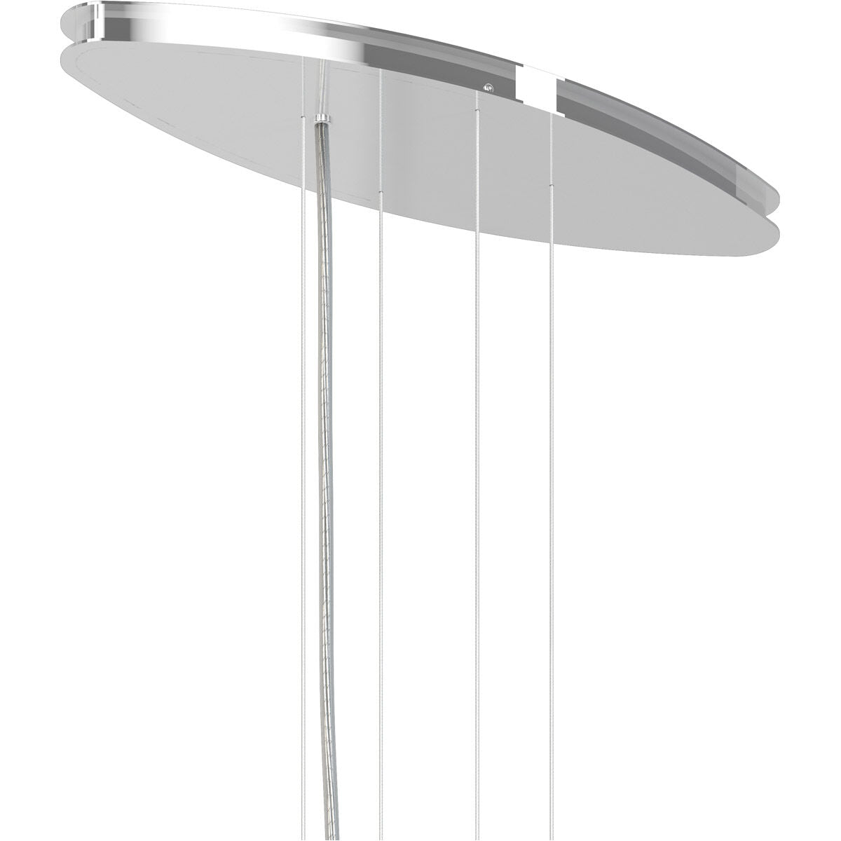Crystal Strand Linear Pendant Light