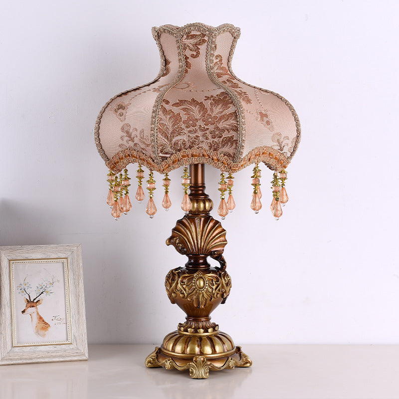 European Retro 55cm Table Lamp / British Standard / 2135 Shell Height 55cm