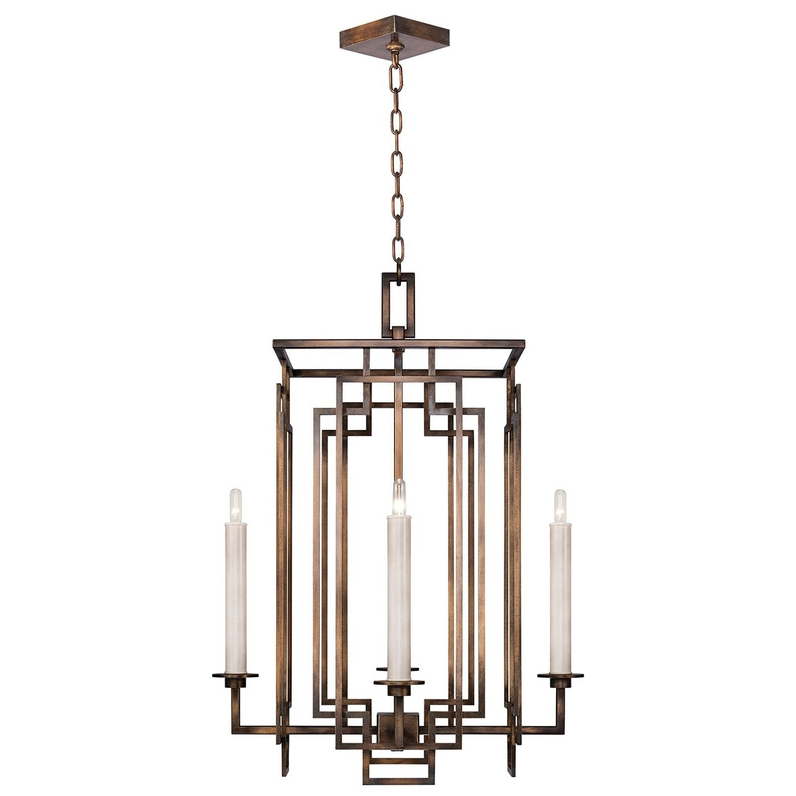 Fine Art Cienfuegos 22" Chandelier / Antique Bronze