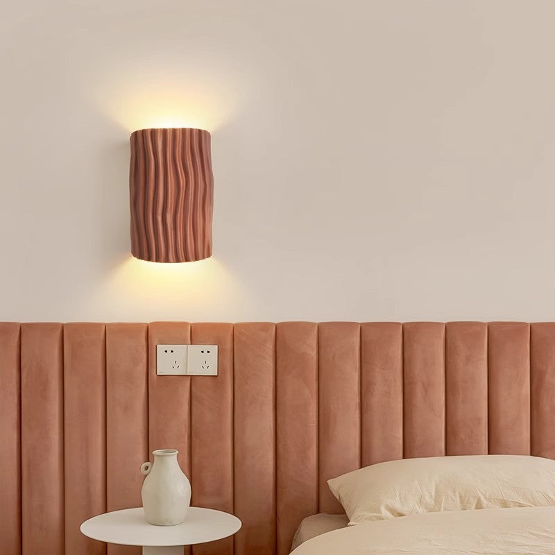 French Cream Resin Wall Light / Milky White Three Colors