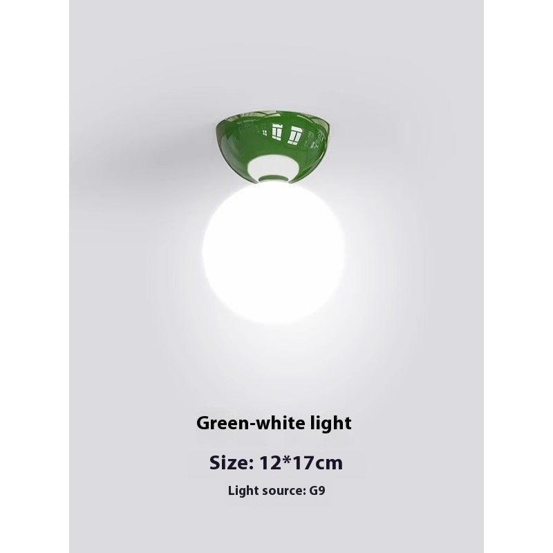 Modern Tricolour Hallway Wall Light / Electrochromism Colors / Light Source Not Included