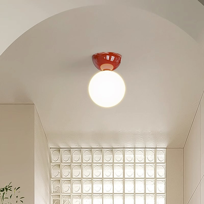 Modern Tricolour Hallway Wall Light / Green / Light Source Not Included