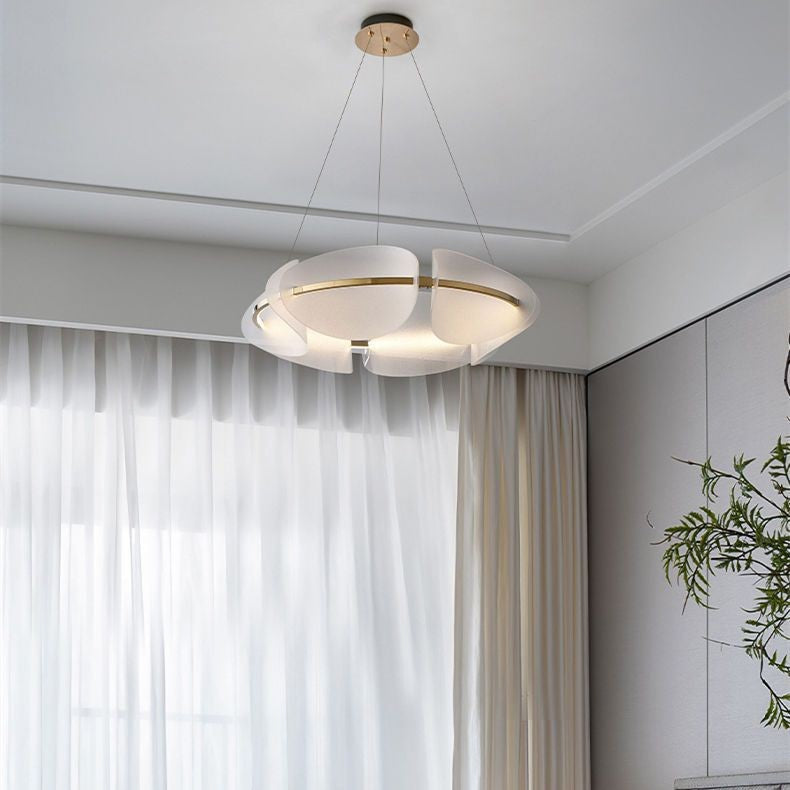 Nordic LED Ring Chandelier