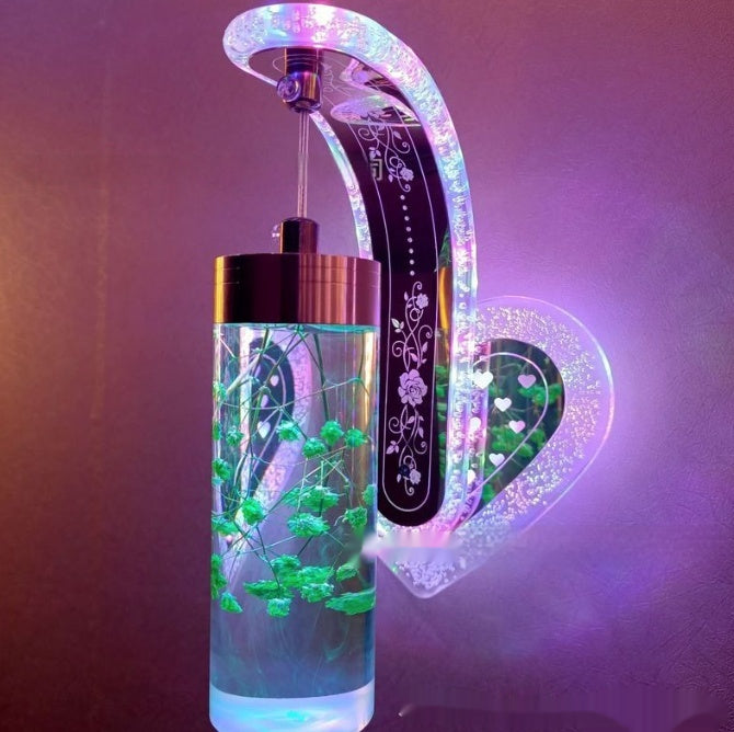Oval Acrylic Crystal Wall Light / 20w / LC030178