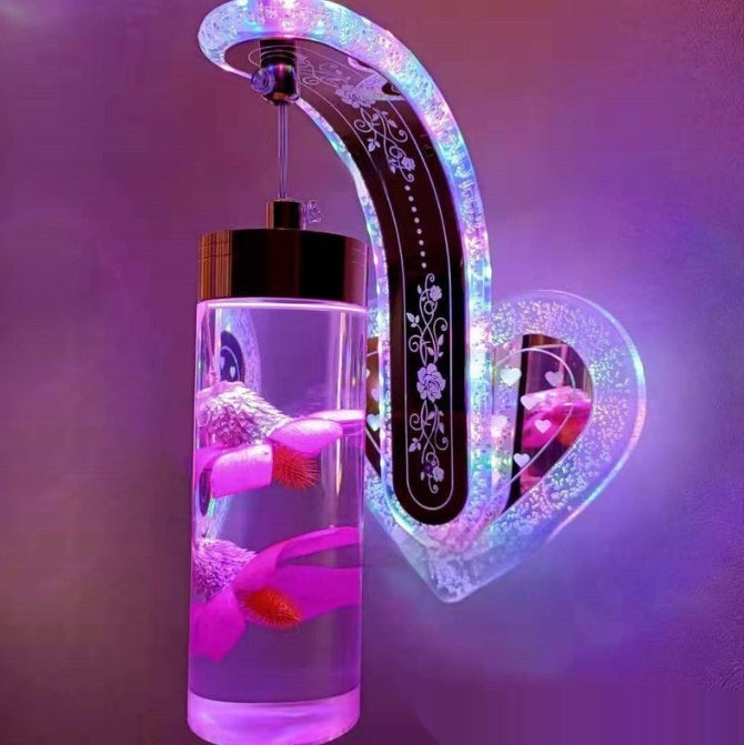 Oval Acrylic Crystal Wall Light / 20w / LC030182