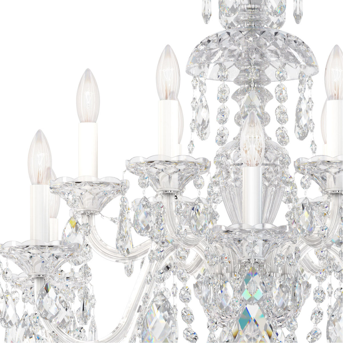 Traditional All-Crystal Chandelier