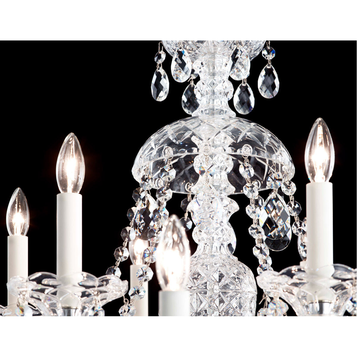 Traditional All-Crystal Chandelier
